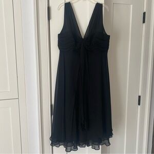 Black cocktail dress